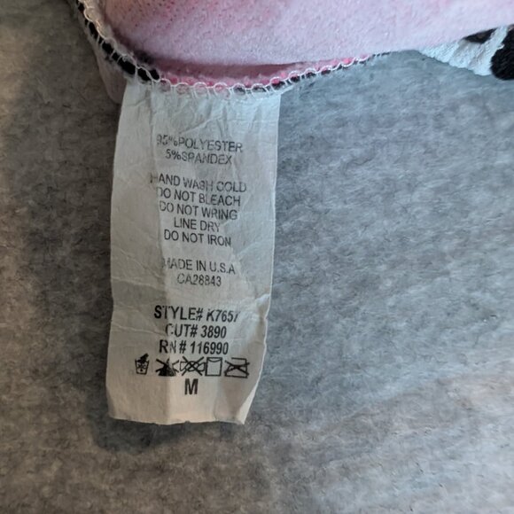 Eclipse Y2K Mini Dress – Neon Pink Floral, Size M, Made in USA - Picture 5 of 5